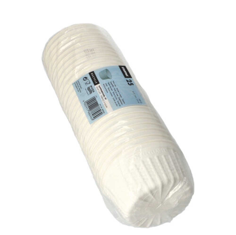 25 Suppenbecher, PP "To Go" 350 ml Ø 11,5 cm · 6 cm weiss