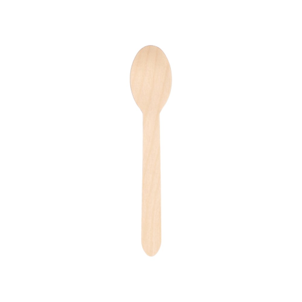 50 Löffel Holz "pure" 16 cm