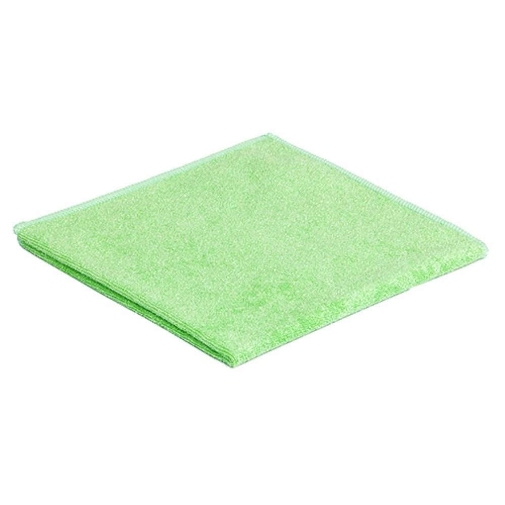 10 Microfasertücher 40 cm x 40 cm grün