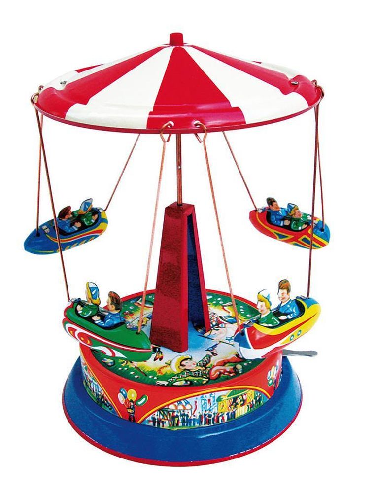 Karussel - Made in Germany - Blechspielzeug - Vintage Toy - Sammlerstück