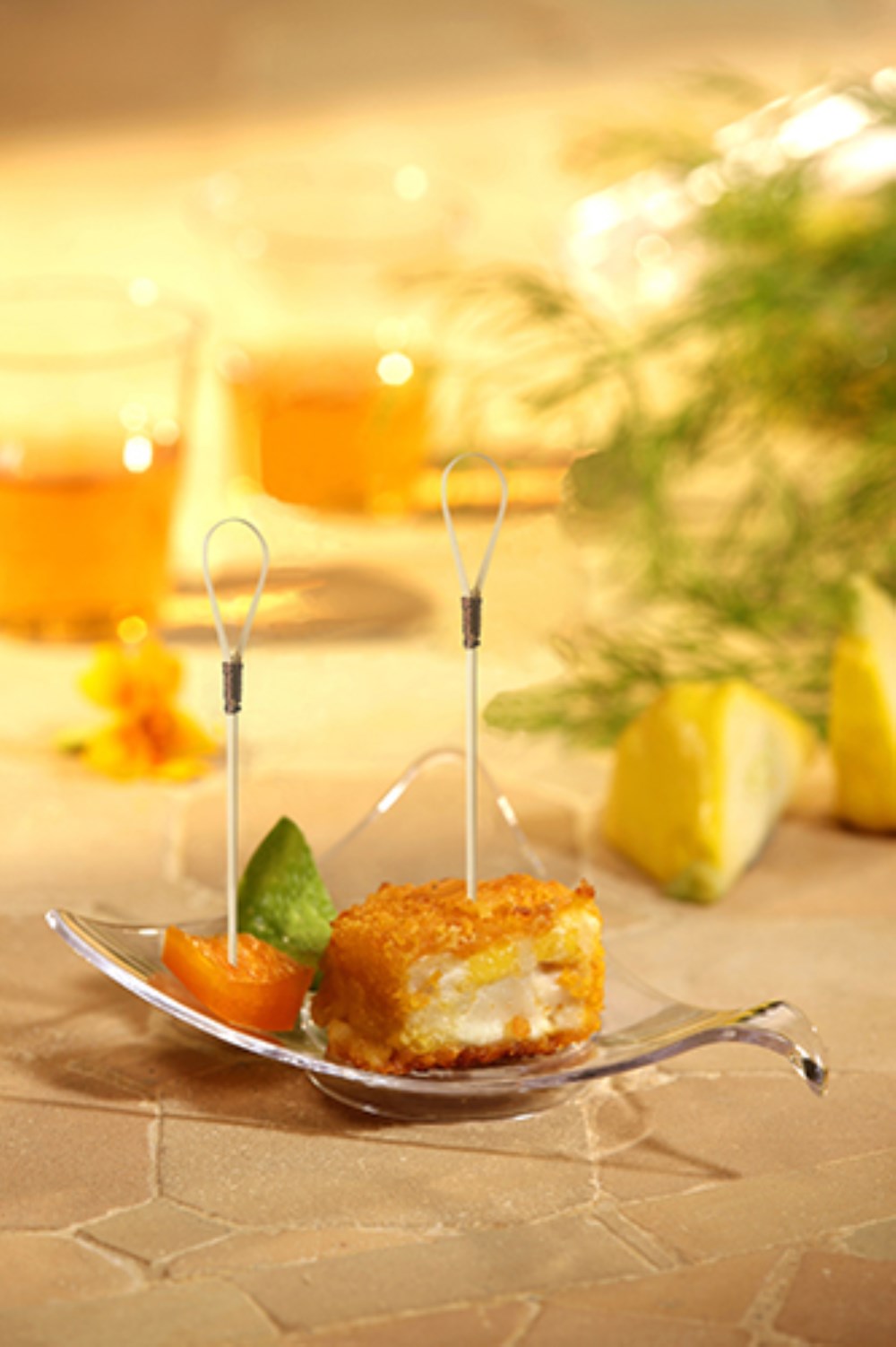 100 Fingerfood - Picker 10 cm "Loop"