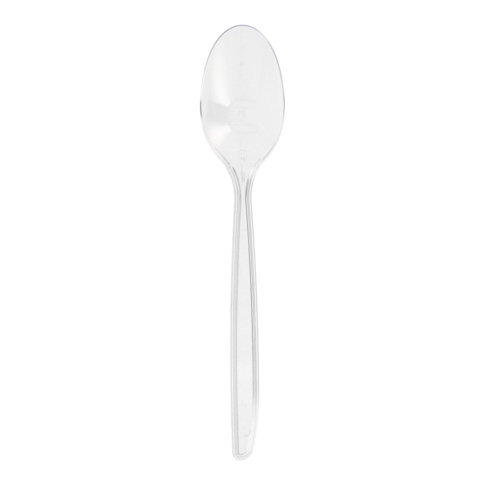 50 Mehrweg-Löffel 18,5 cm transparent