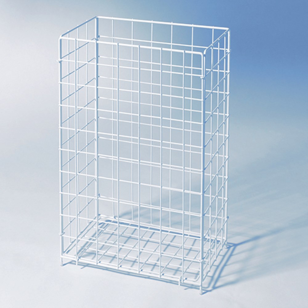 Sammelkorb 63 cm x 41 cm x 25,5 cm weiss Sammelkorb 63 cm x 41 cm x 25,5 cm weiss