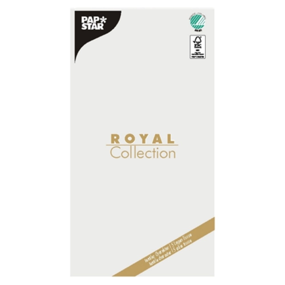 Tischdecke, Tissue "ROYAL Collection" 120 cm x 180 cm weiss