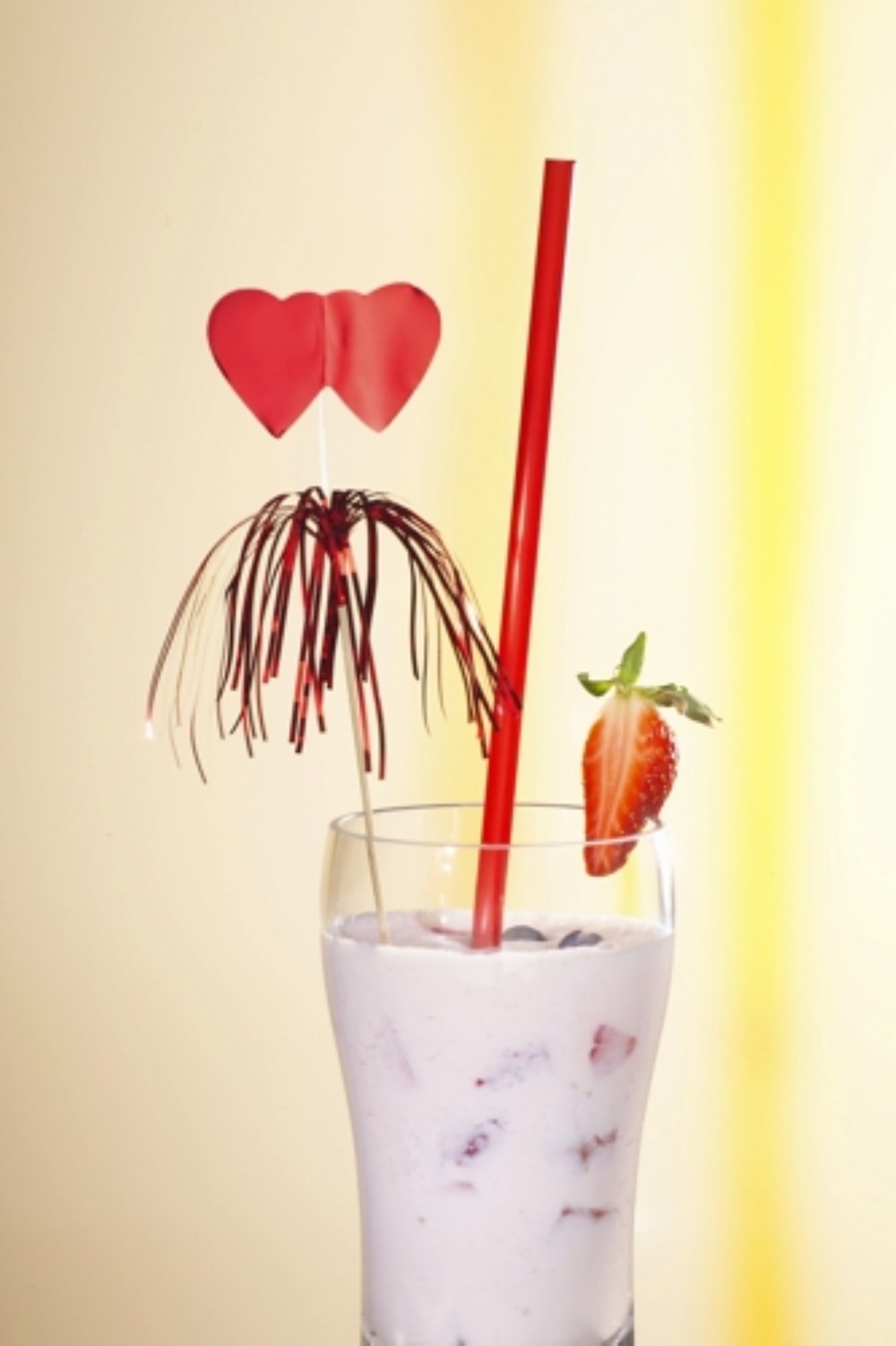 100 Deko-Picker 22 cm rot "Amore"