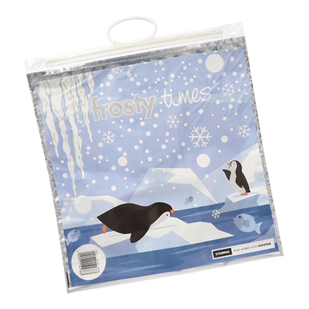 Tiefkühltragetaschen, LDPE 12 l 47 cm x 43 cm "Frosty Times" Tiefkühltragetaschen, LDPE 12 l 47 cm x 43 cm "Frosty Times"