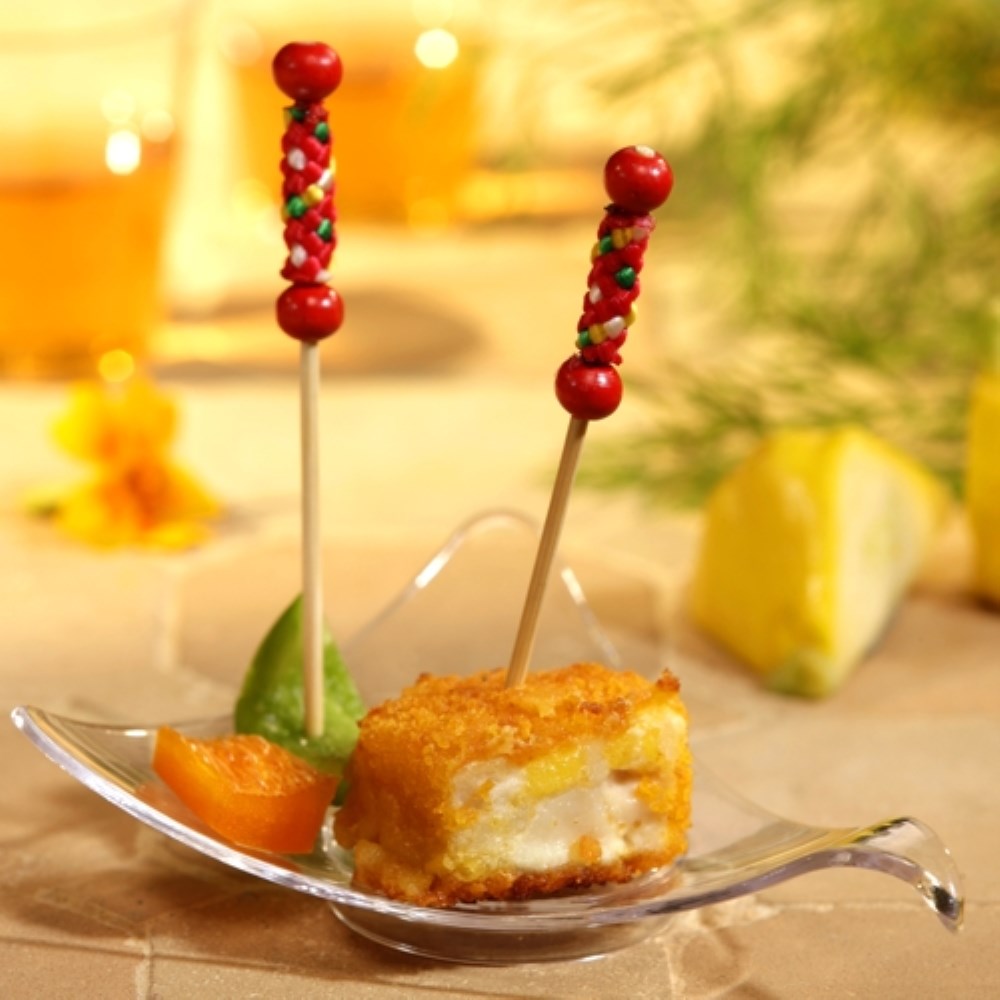 40 Fingerfood - Picker 7,5 cm "Mexico" 250 Fingerfood - Picker 12 cm "Mexico"