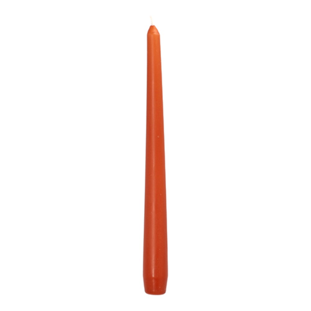 50 Leuchterkerzen Ø 2,2 cm · 25 cm rost