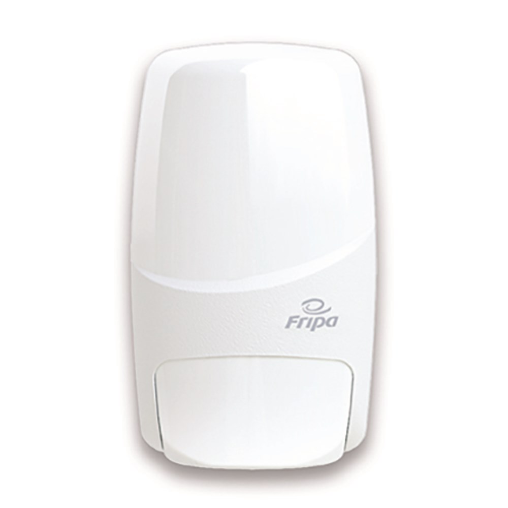 Seifenspender 500 ml 20,9 cm x 12,9 cm x 12,8 cm weiss wiederbefüllbar