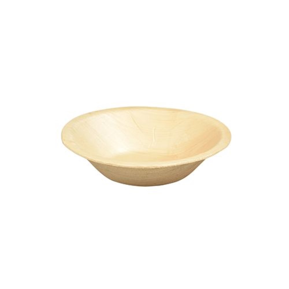 6 Schalen, Palmblatt "pure" rund 200 ml Ø 13 cm · 3 cm