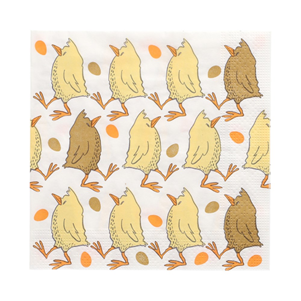 20 Servietten, 3-lagig 1/4-Falz 33 cm x 33 cm "Påsktider" 20 Servietten, 3-lagig 1/4-Falz 33 cm x 33 cm "Påsktider"