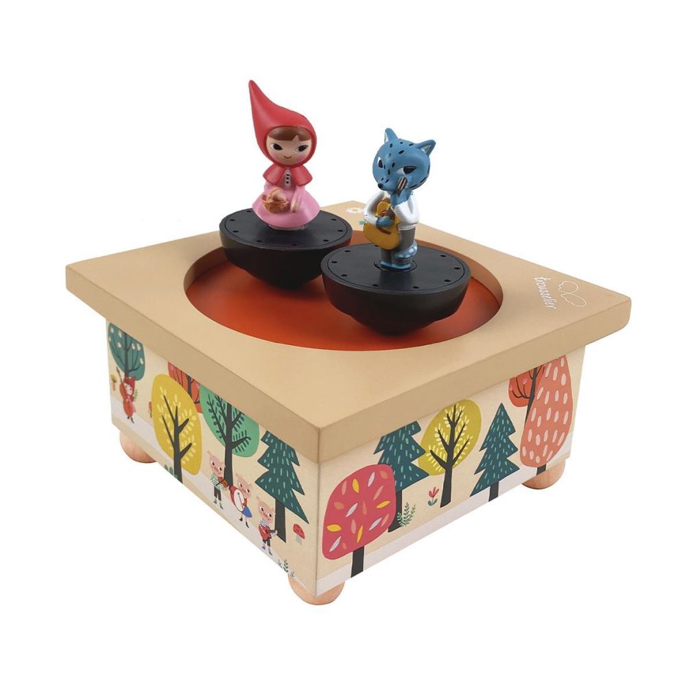 Spieldose Tanzende Rotkäppchen