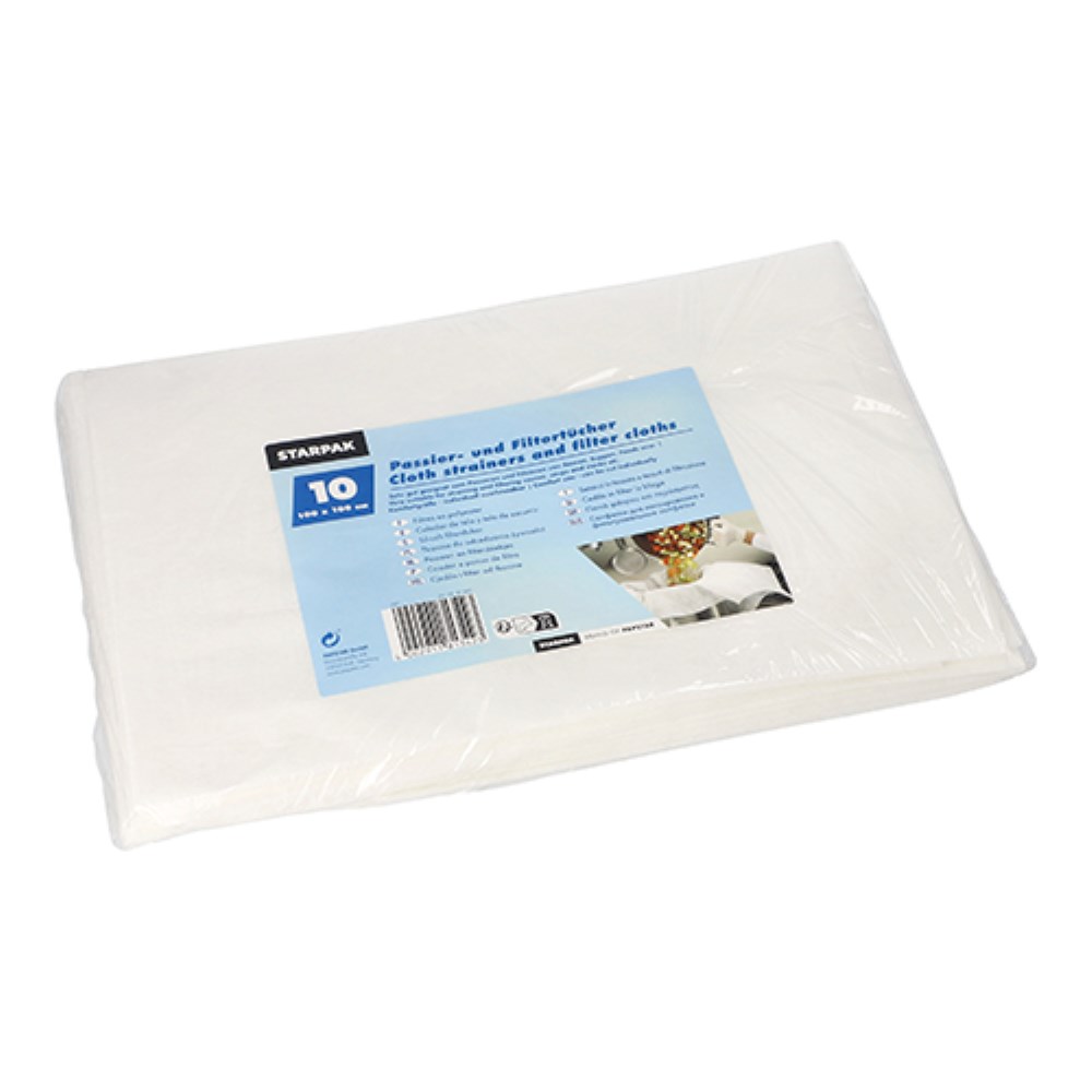10 Passier- und Filtertücher 100 cm x 100 cm weiss 10 Passier- und Filtertücher 100 cm x 100 cm weiss