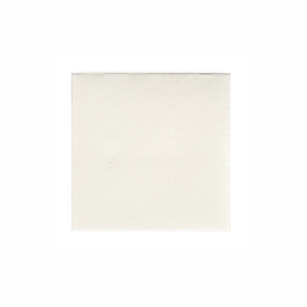 125 Servietten, 2-lagig "PUNTO" 1/4-Falz 20 cm x 20 cm weiss