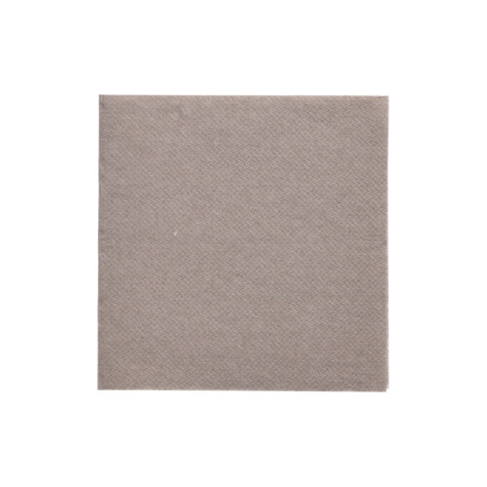150 Servietten "DAILY Collection" 1/4-Falz 24 cm x 24 cm grau