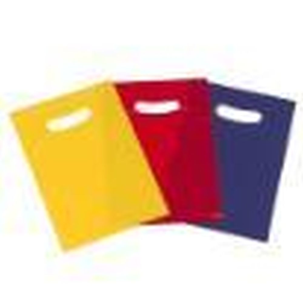 10 Partytüten 28 cm x 19 cm farbig sortiert