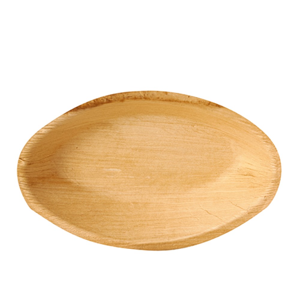 25 Teller, Palmblatt "pure" oval 18 cm x 11,5 cm x 3 cm