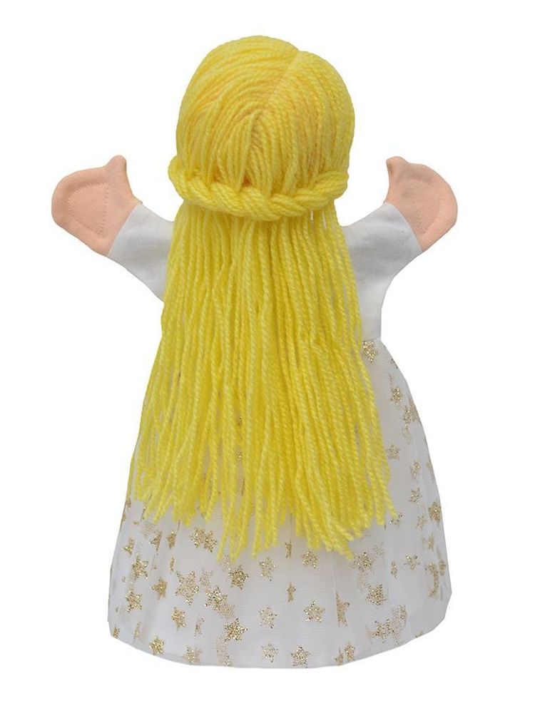Handpuppe Prinzessin 30 cm - Made in Europe - Winterspielzeug Handpuppe Prinzessin 30 cm - Made in Europe - Winterspielzeug