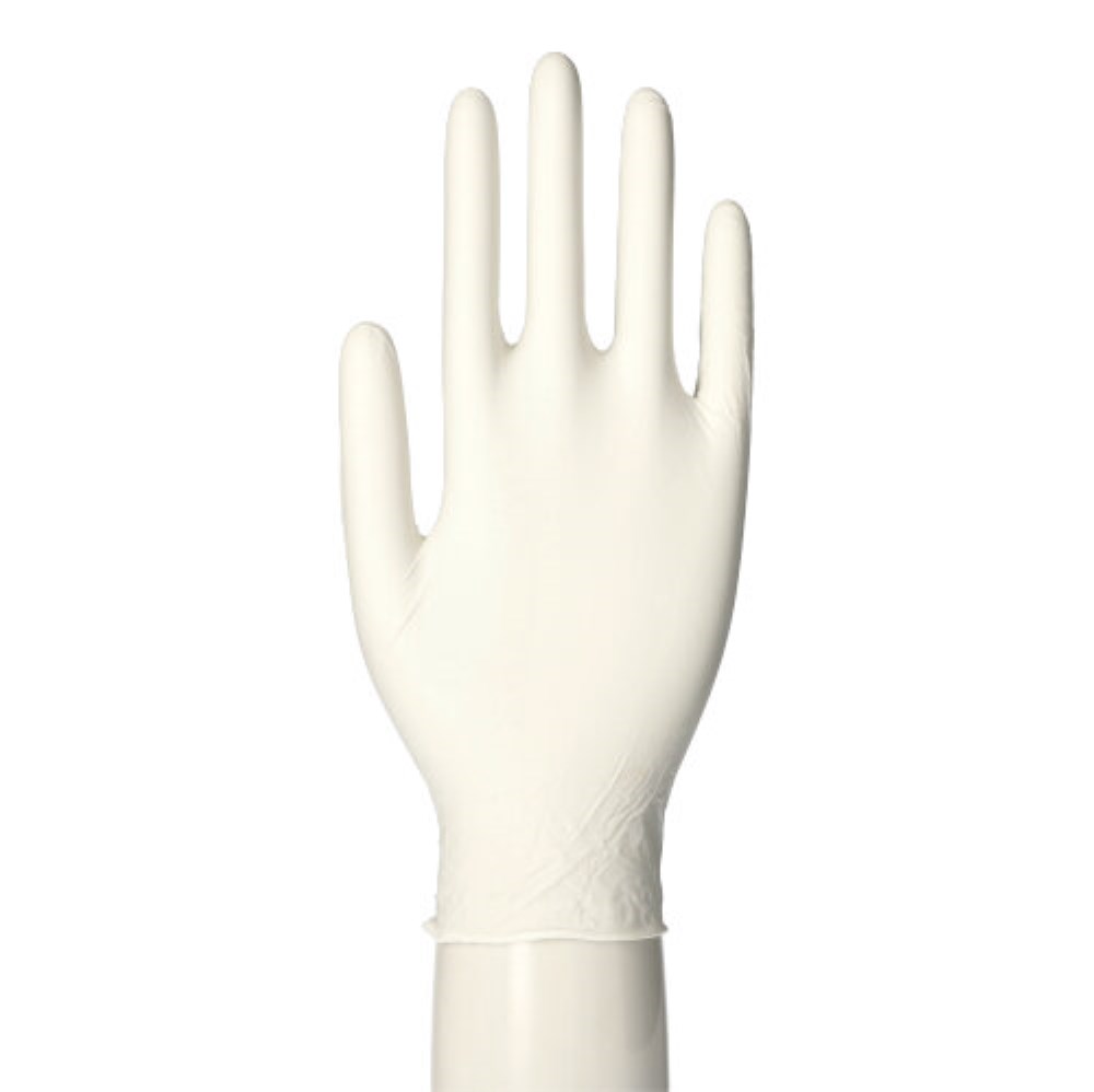 100 "Medi-Inn" Handschuhe, Nitril puderfrei "White Plus" weiss Größe XL