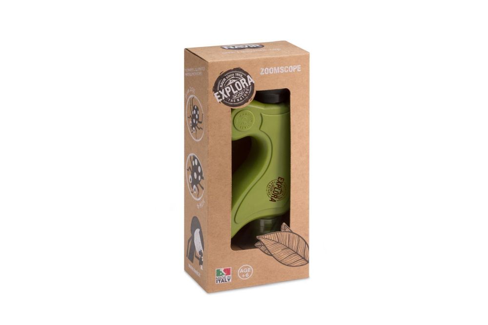Taschenmikroskop Zoom - Made in Italy Forschen & Entdecken