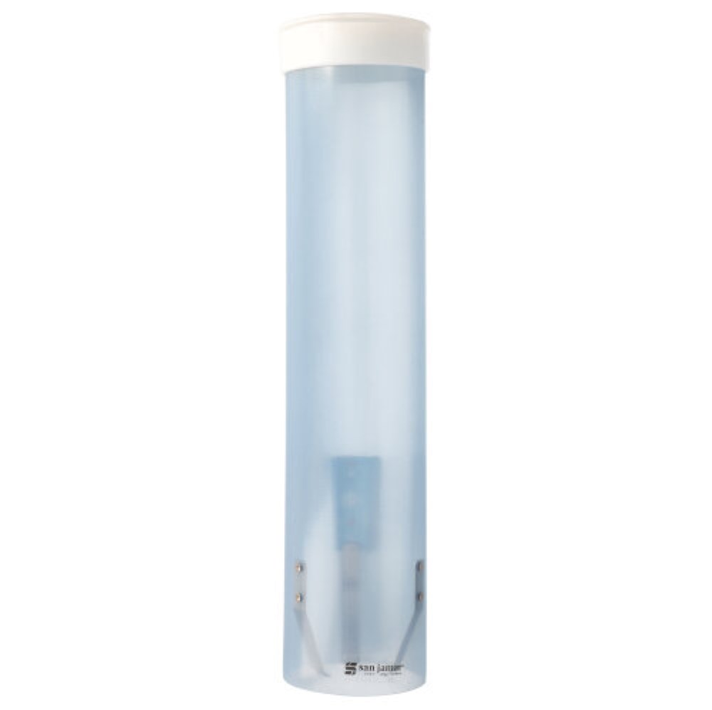 Becherspender, PS Ø 8,5 cm · 42 cm transparent