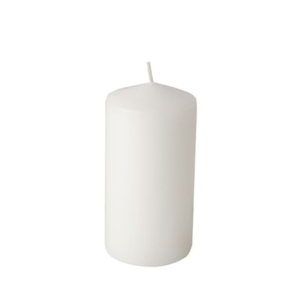 6 Stumpenkerzen Ø 60 mm · 115 mm weiss 6 Stumpenkerzen Ø 60 mm · 115 mm weiss
