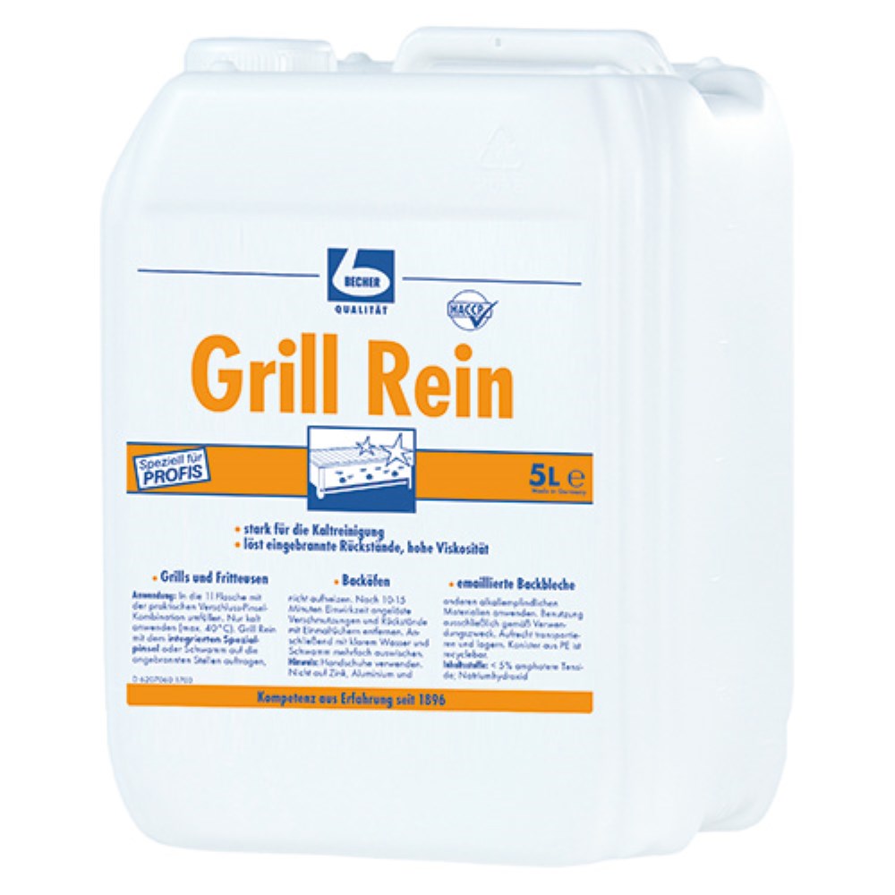 "Dr. Becher" Grill Rein 5 l "Dr. Becher" Grill Rein 5 l