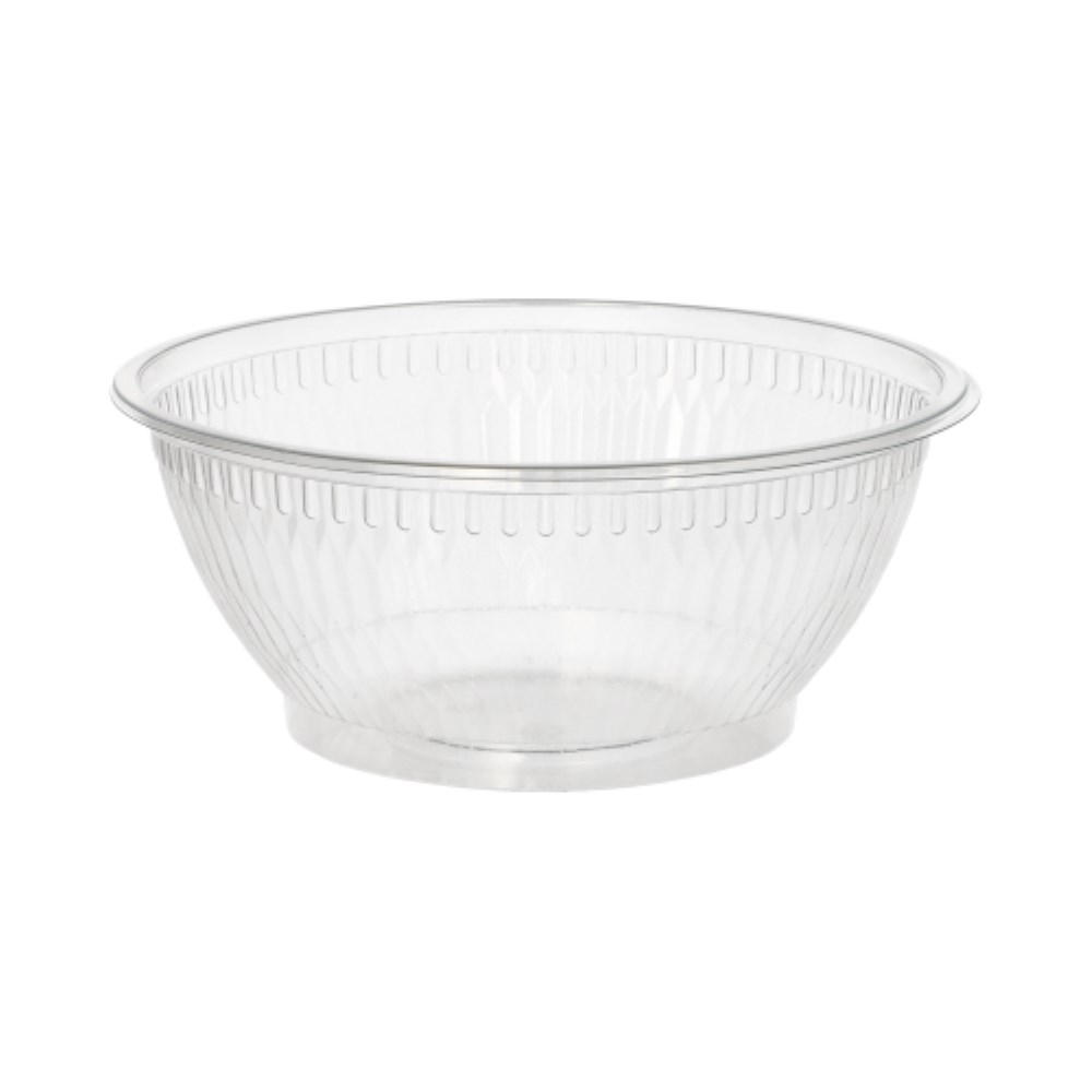 50 Salatschalen, R-PET rund 1 l Ø 18 cm · 7,5 cm glasklar