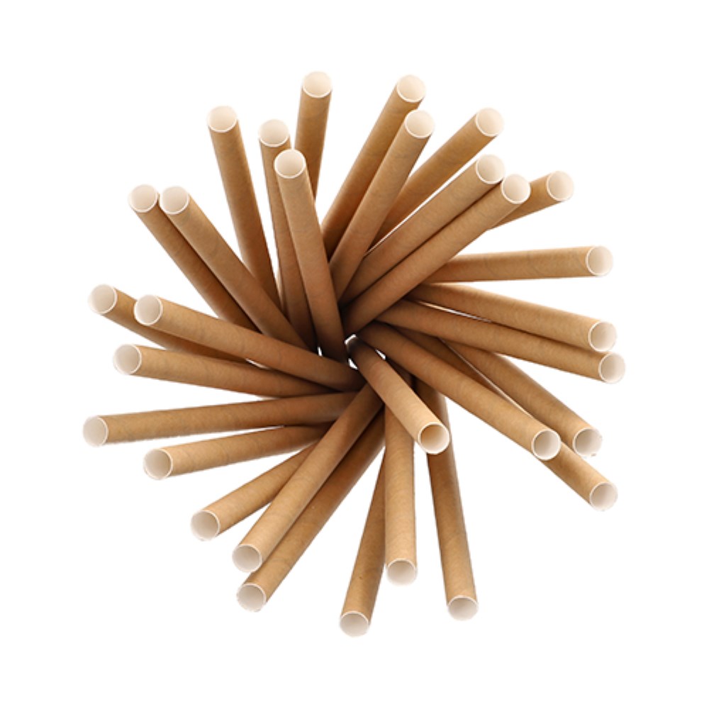 100 Shake-Halme Papier Ø 10 mm · 21 cm braun 100 Shake-Halme Papier Ø 10 mm · 21 cm braun