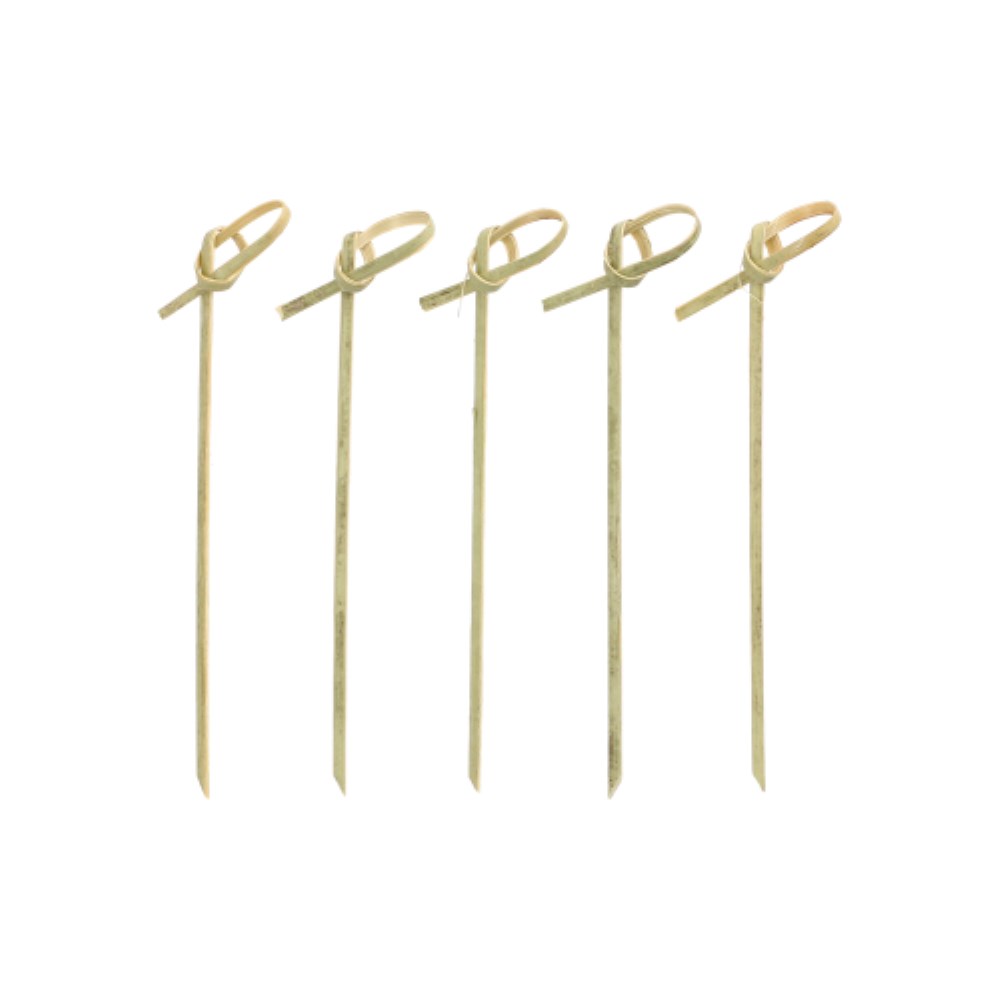 40 Fingerfood - Picker "pure" 10 cm "Knoten"