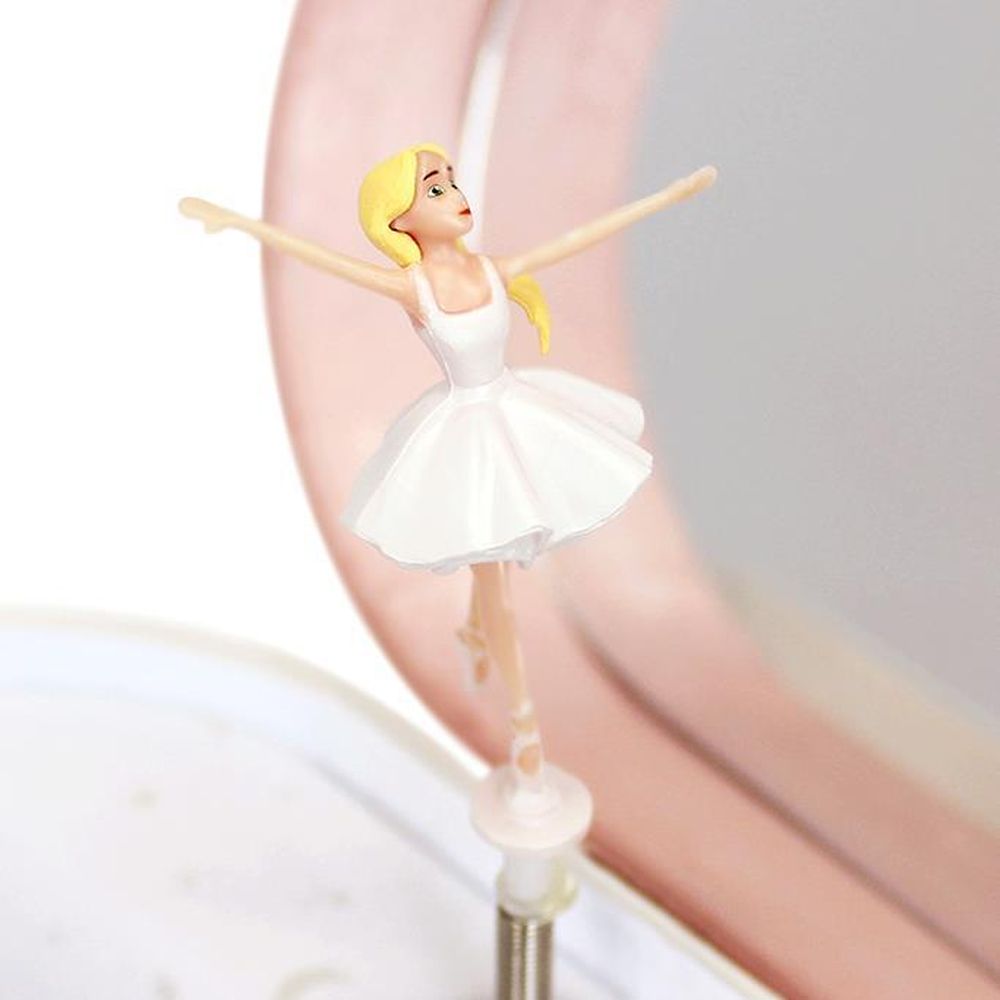 Phosphoreszierende Musikherz groß Ballerina© - Leuchtet in der Nacht