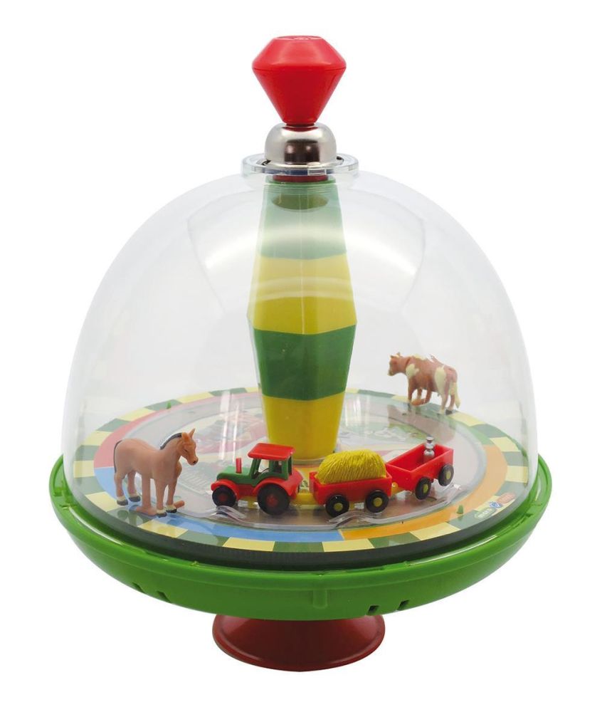 Brummkreisel mit Musik - BAUERNHOF - 18M+ Brummkreisel mit Musik - BAUERNHOF - 18M+