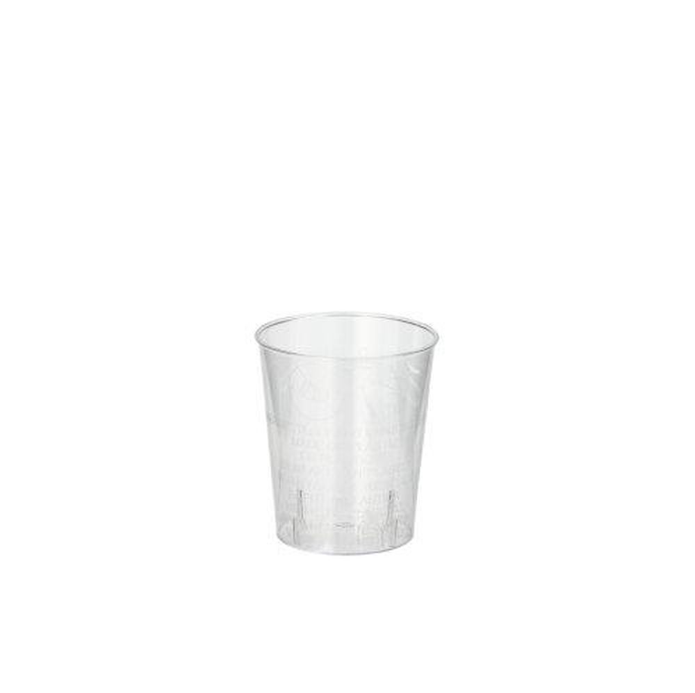 40 Gläser für Schnaps, PS 2 cl Ø 3,7 cm · 4,1 cm glasklar