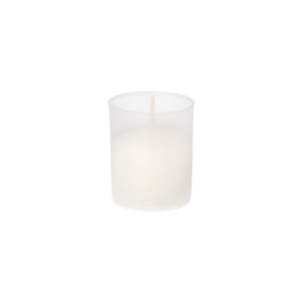 4 Partylichte Ø 5 cm · 6,5 cm transparent