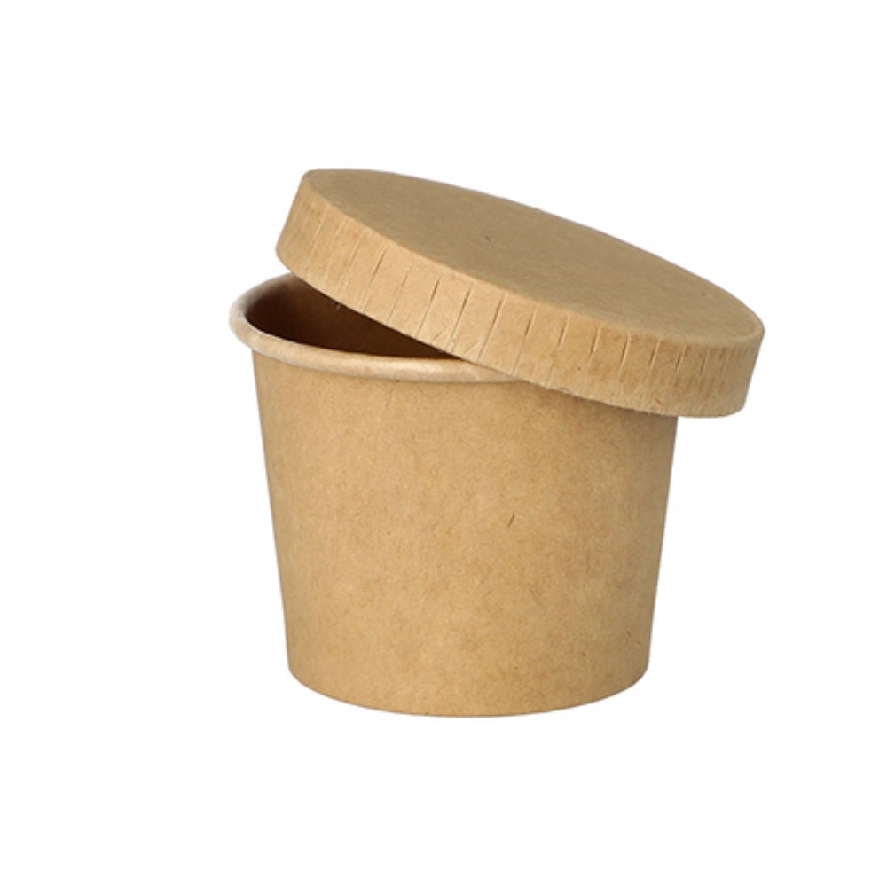 50 Portionsbecher, Pappe 60 ml Ø 6 cm · 4,9 cm braun