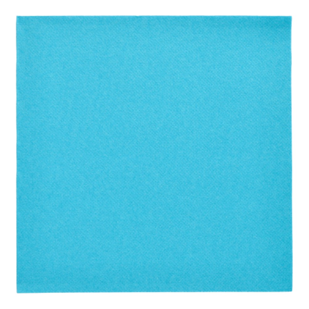 20 Servietten "ROYAL Collection" 1/4-Falz 40 cm x 40 cm türkis