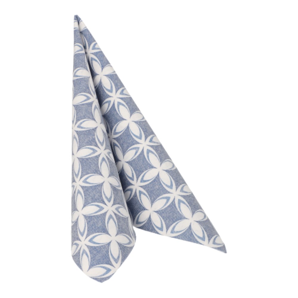 20 Servietten "ROYAL Collection" 1/4-Falz 40 cm x 40 cm "Delft"