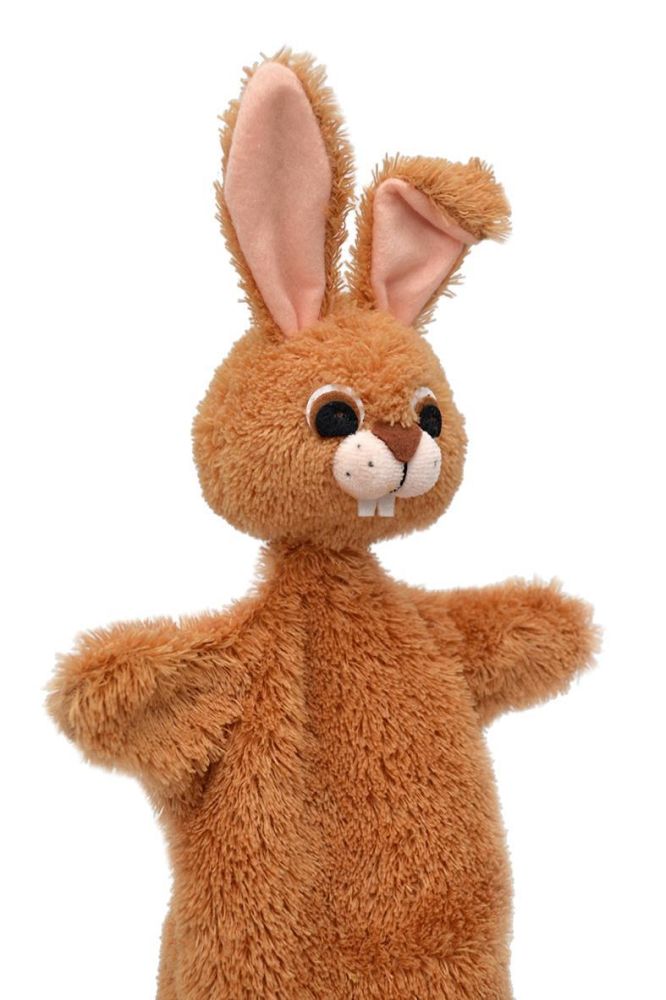 Stabpuppe Hase  - made in Europe - Vintage Spielzeug
