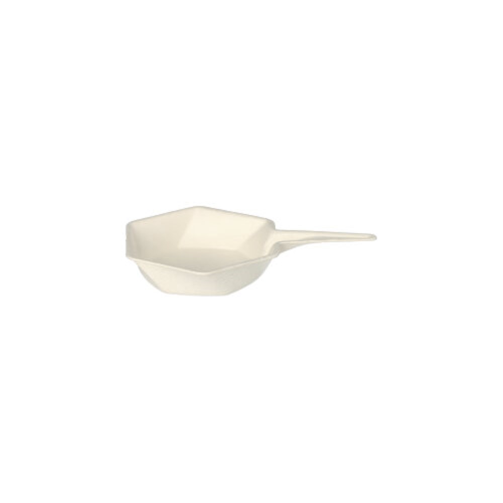 12 Fingerfood - Schalen Zuckerrohr "pure" 15 ml 1,5 cm x 9,5 cm x 6,3 cm weiss "Hexagon" 12 Fingerfood - Schalen Zuckerrohr "pure" 15 ml 1,5 cm x 9,5 cm x 6,3 cm weiss "Hexagon"