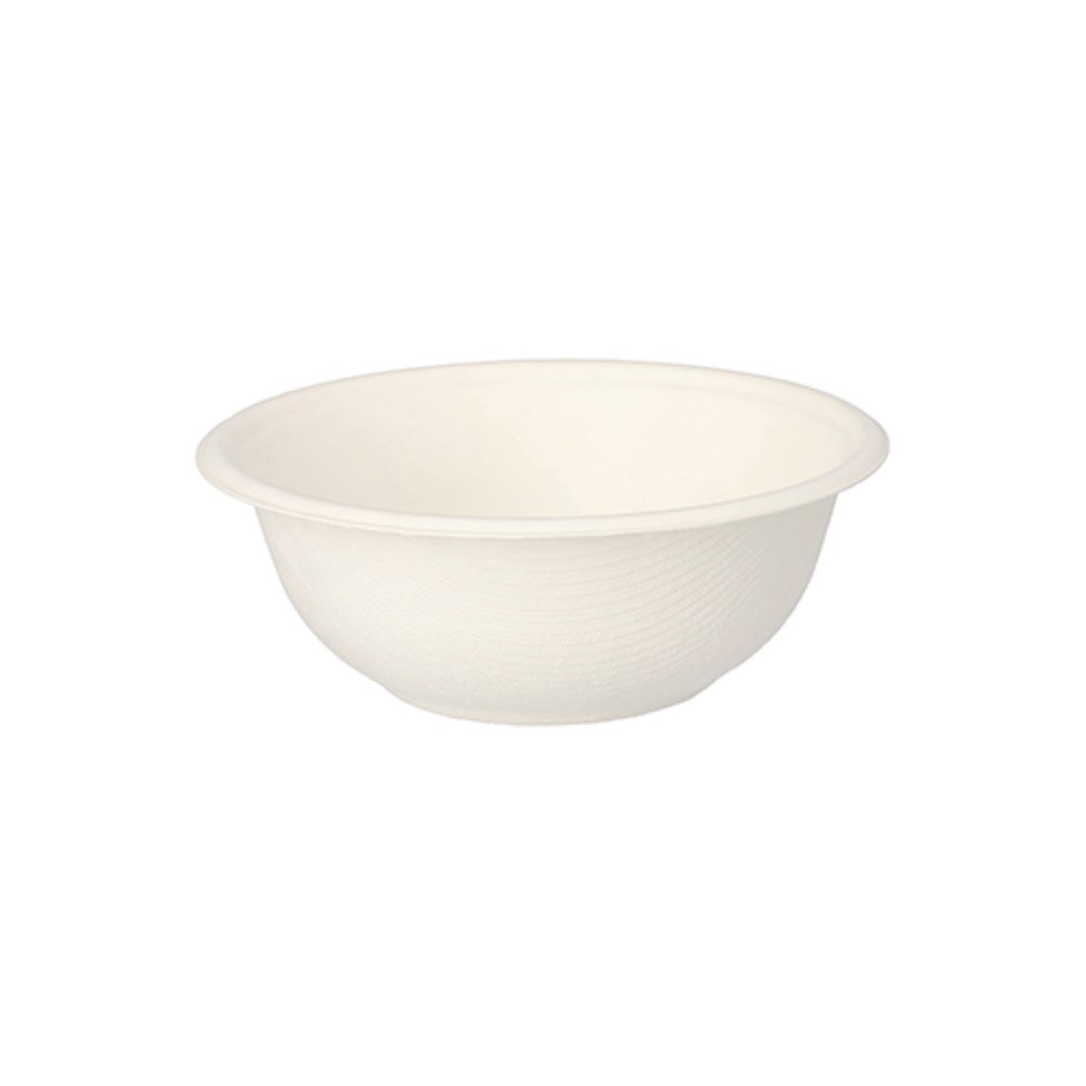200 Schalen, Zuckerrohr "pure" 200 ml Ø 11,2 cm · 4,2 cm weiss