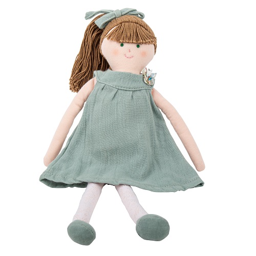 Puppe 30 cm - Celadon Green Organic Cotton