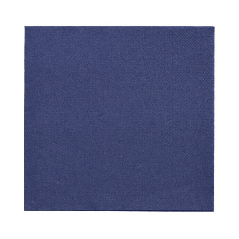 150 Servietten "DAILY Collection" 1/4-Falz 32 cm x 32 cm dunkelblau
