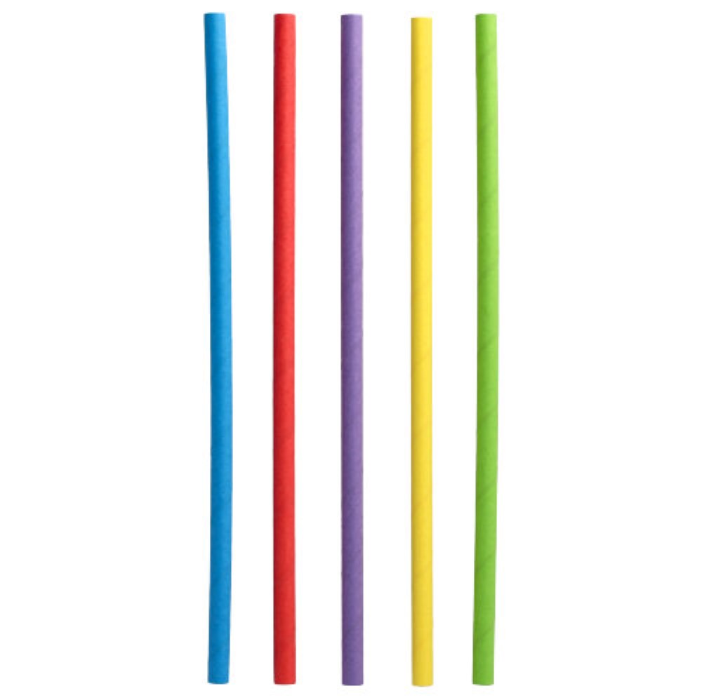 500 Shake-Halme Papier Ø 8 mm · 25 cm farbig sortiert