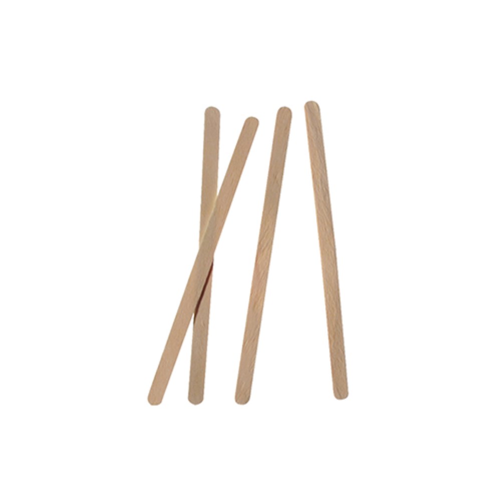 1000 Rührstäbchen, Holz "pure" 11 cm x 5 mm