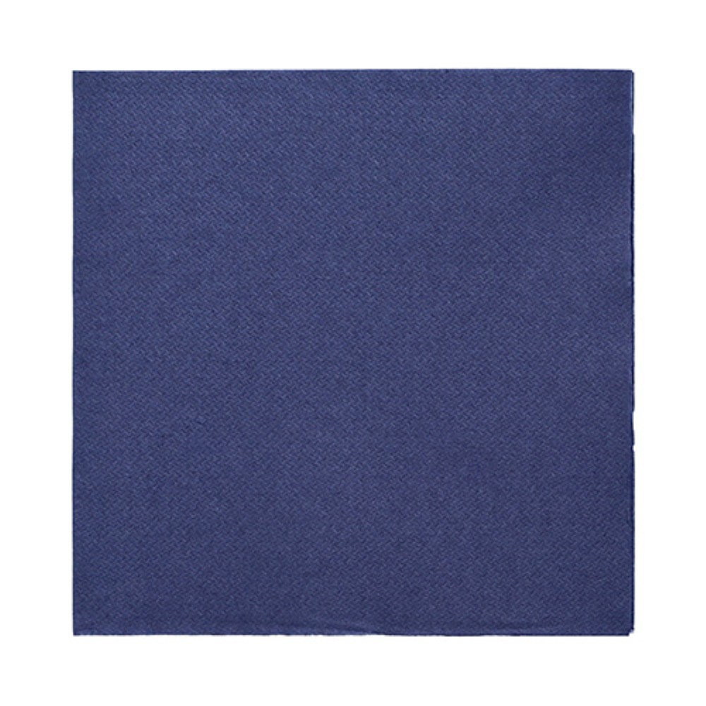 50 Servietten "DAILY Collection" 1/4-Falz 32 cm x 32 cm dunkelblau