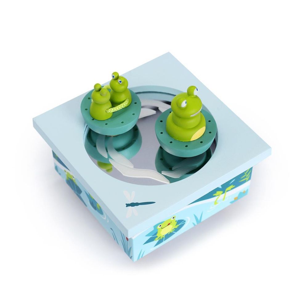 Spieldose Tanzende Frösche