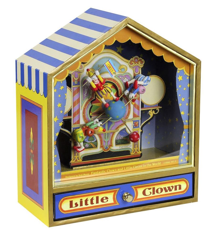 Spieldose Drei Clowns Akrobaten©