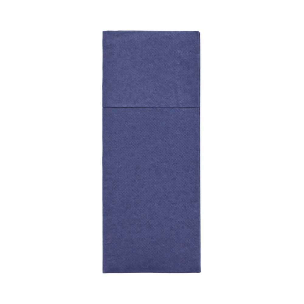 50 Servietten "ROYAL Collection" 40 cm x 30 cm dunkelblau mit Besteckfalz