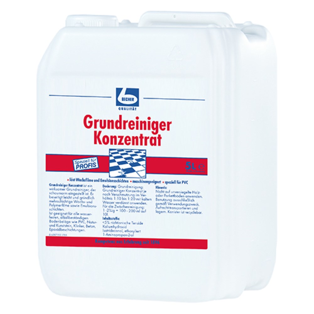 "Dr. Becher" Grundreiniger Konzentrat 5 l "Dr. Becher" Grundreiniger Konzentrat 5 l
