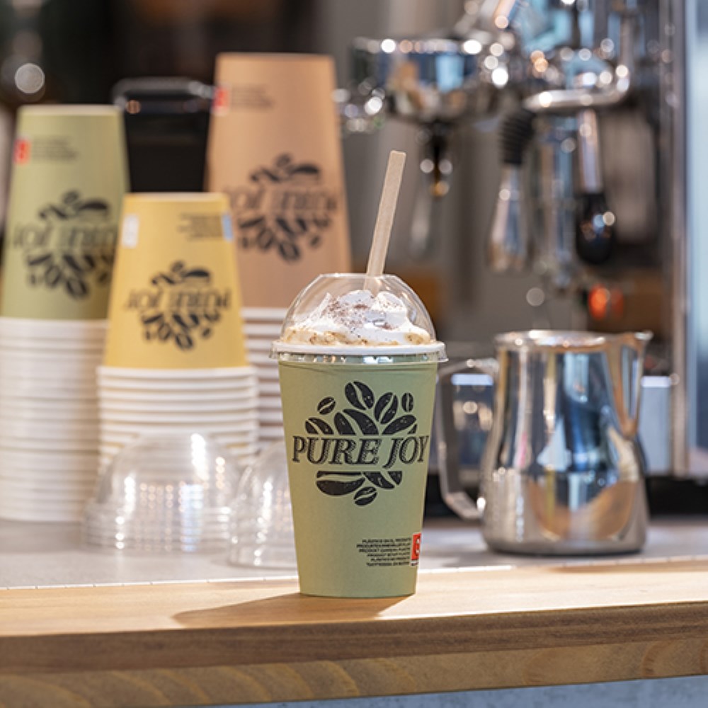 100 Trinkhalme, Papier "pure" Ø 6 mm · 20 cm braun